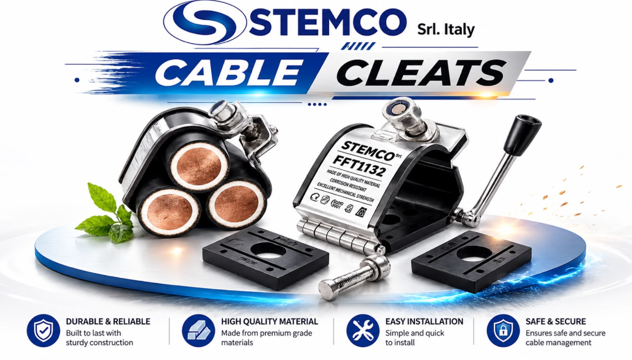 STEMCO Srl. Italy Cable Cleats (FFT1132)