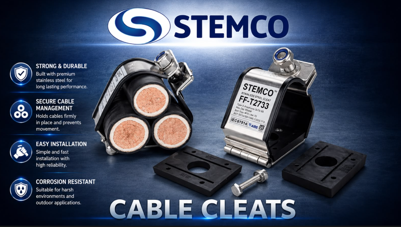 STEMCO Stainless Steel Cable Cleats (FF-T2733)