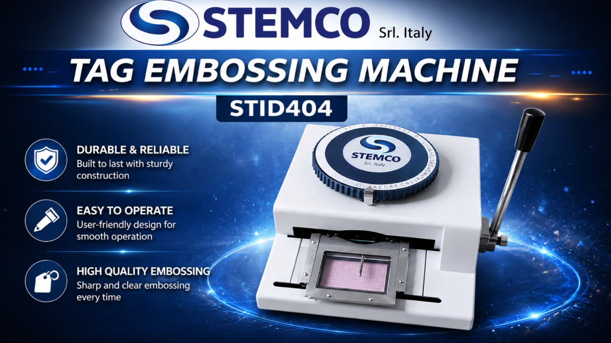 STEMCO STID404 Tag Embossing Machine